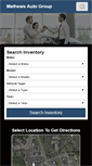Mobile Screenshot of mathewsautogroup.com